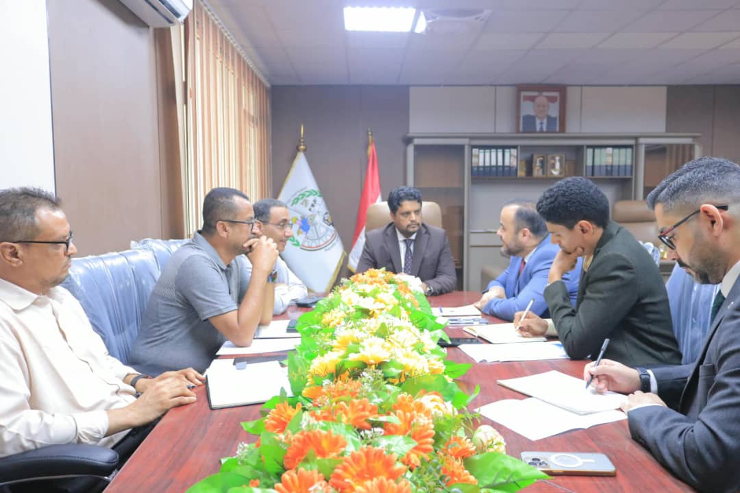 الوزير المهري يبحث مع منظمة الهجرة الدولية دعم قطاع التعليم الفني والتدريب المهني
