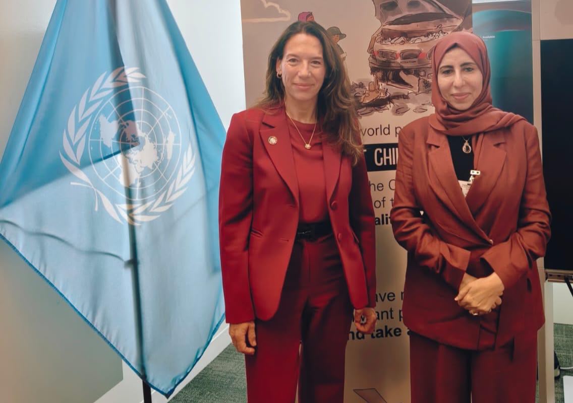 وزيرة الخارجية تبحث مع ممثلة الأمين العام للأمم المتحدة سبل حماية الاطفال ومنع تجنيدهم