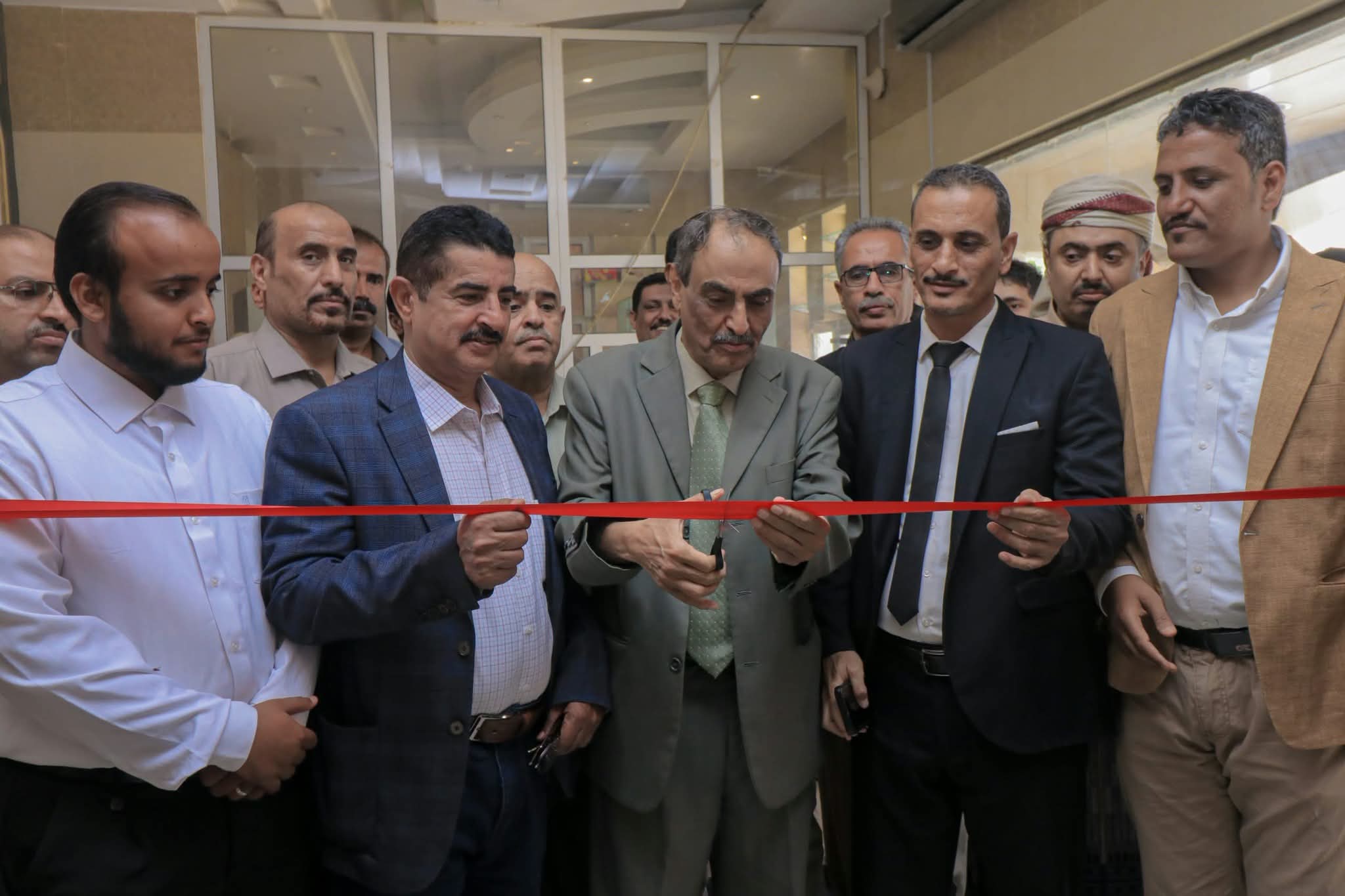 افتتاح المرحلة الثانية من مشروع السكن الطلابي بجامعة شبوة